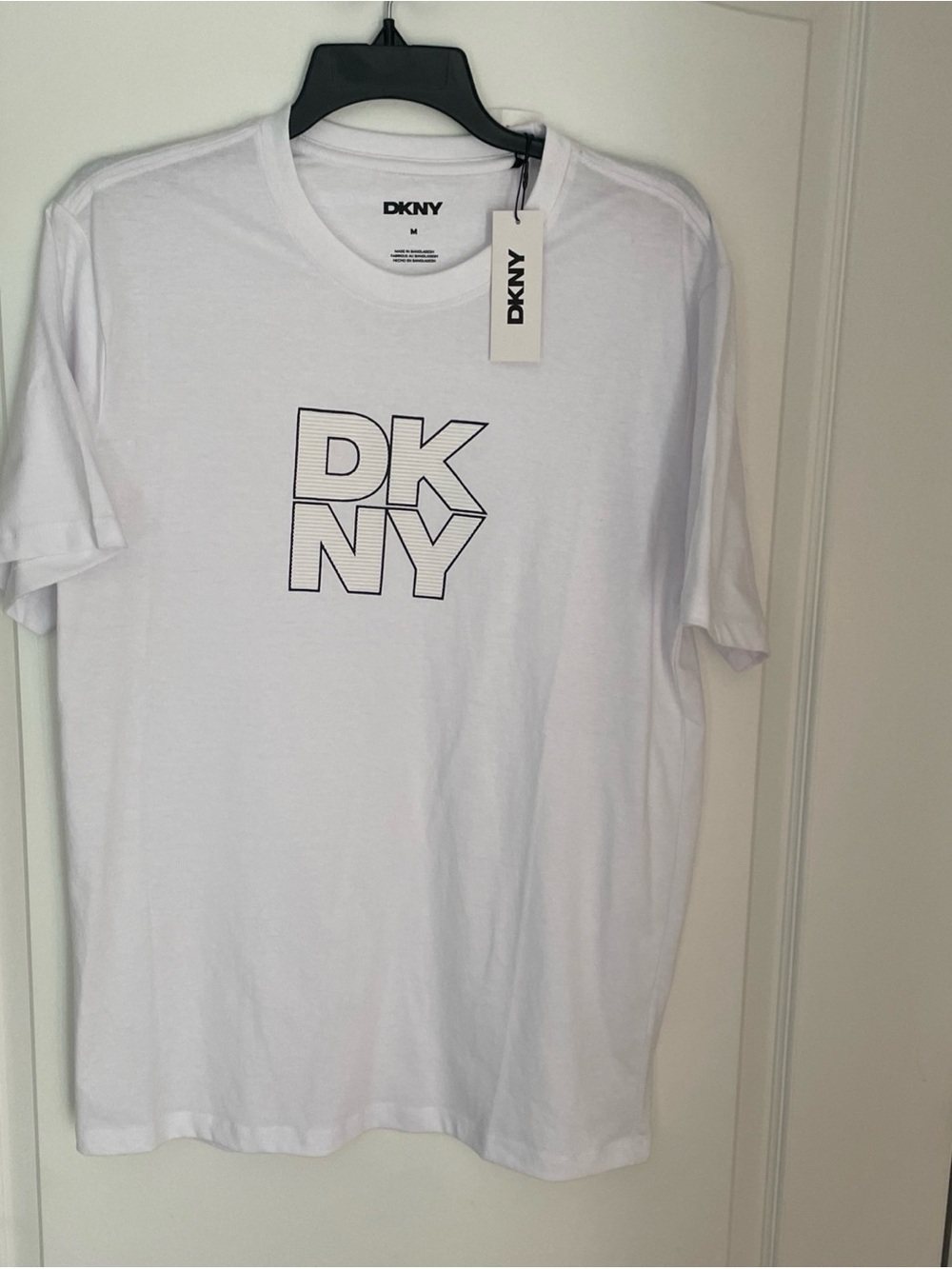 DKNY Men's Shirt White Medium Size M NWT